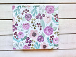 Purple Floral Gift Box