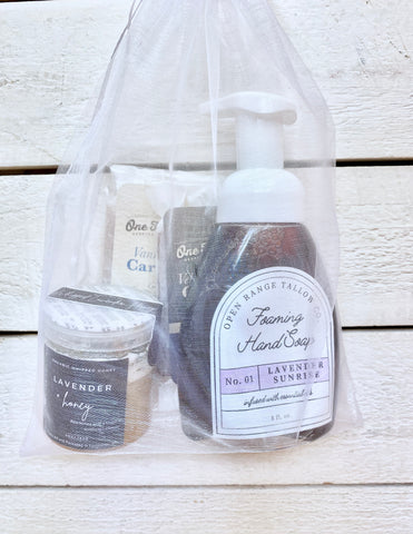 Sweet Lavender Organza Gift Bag
