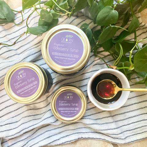 Organic Elderberry Syrup