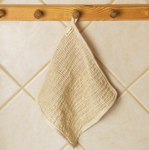 Natural Sisal Wash Cloth 10x10