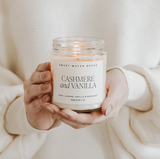 Cashmere Vanilla Soy Candle