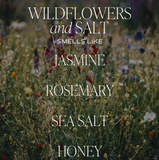 Wildflowers & Salt Soy Candle