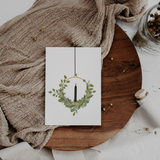 Candle Wreath Note