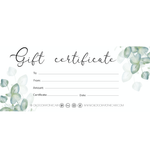 Gift Certificate (Paper)