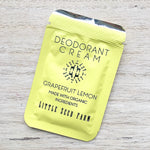 Deodorant Cream SAMPLES, Organic
