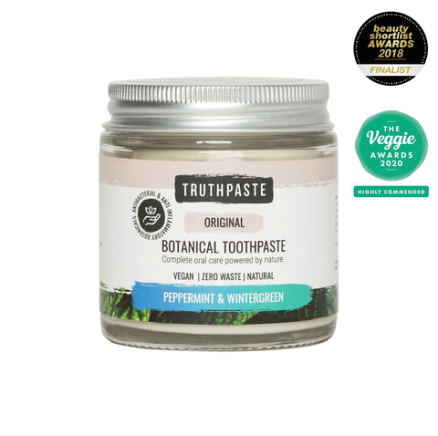 Natural Toothpaste sls free front view